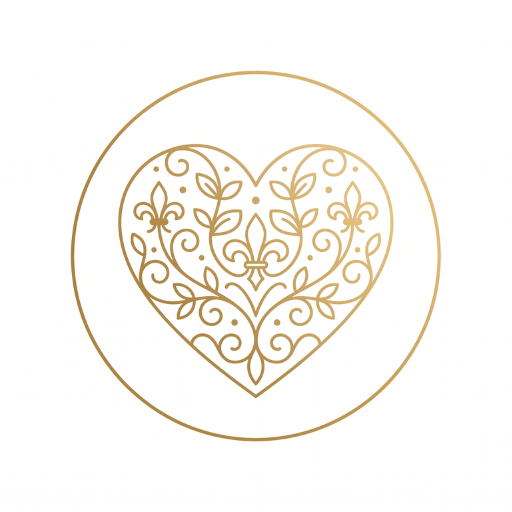 Luxury line-art icon representing thoughtfully designed dessert experiences for celebrations.